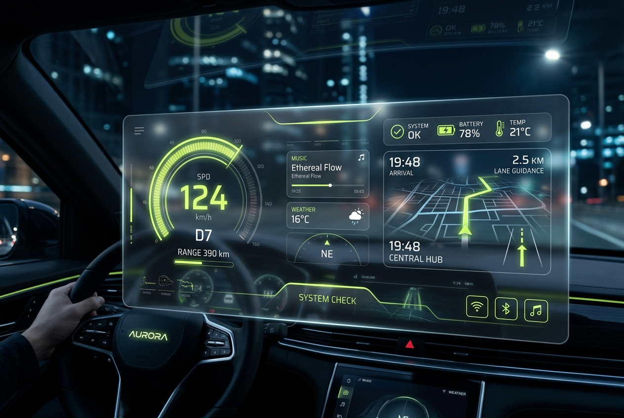HUD Holográfico Premium